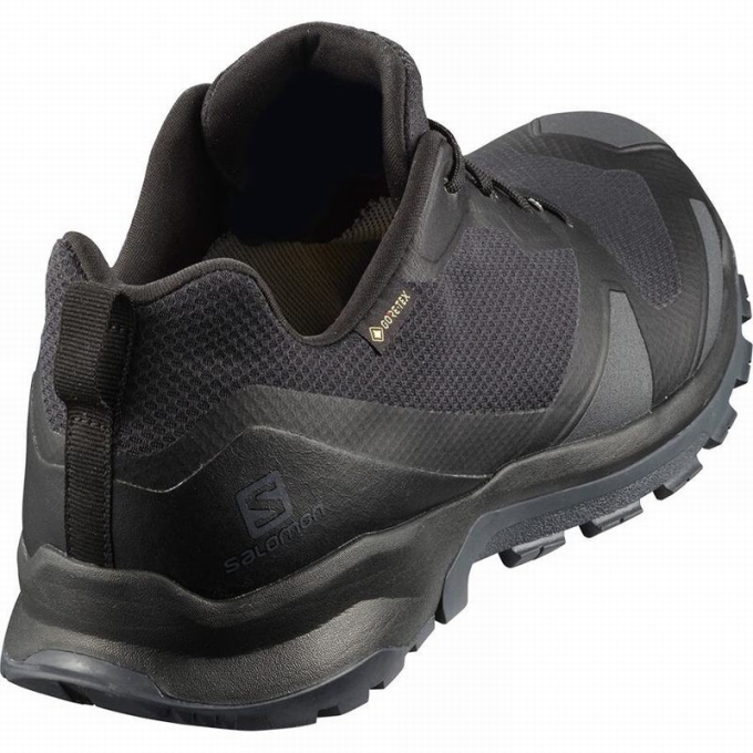 Black Salomon XA COLLIDER GTX Men's Hiking Shoes | AE-086WGYC