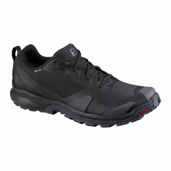 Black Salomon XA COLLIDER GTX Men\'s Hiking Shoes | AE-086WGYC