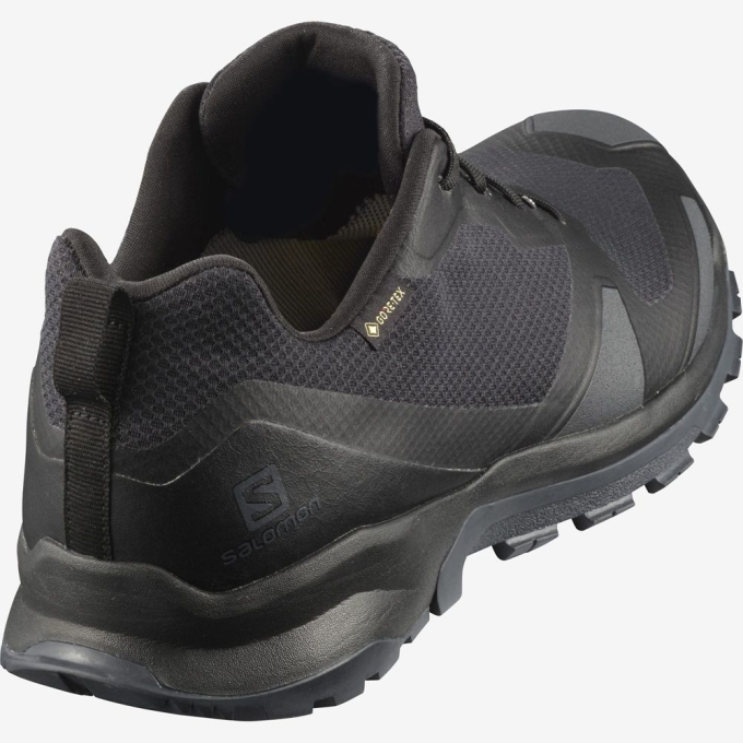 Black Salomon XA COLLIDER GTX Men's Trail Running Shoes | AE-074RZLW