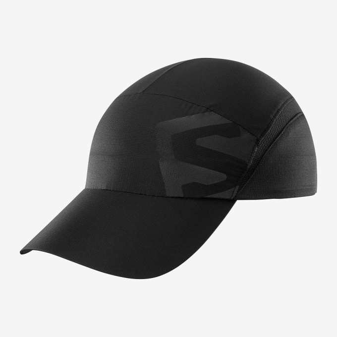 Black Salomon XA Men's Caps | AE-297UTRW