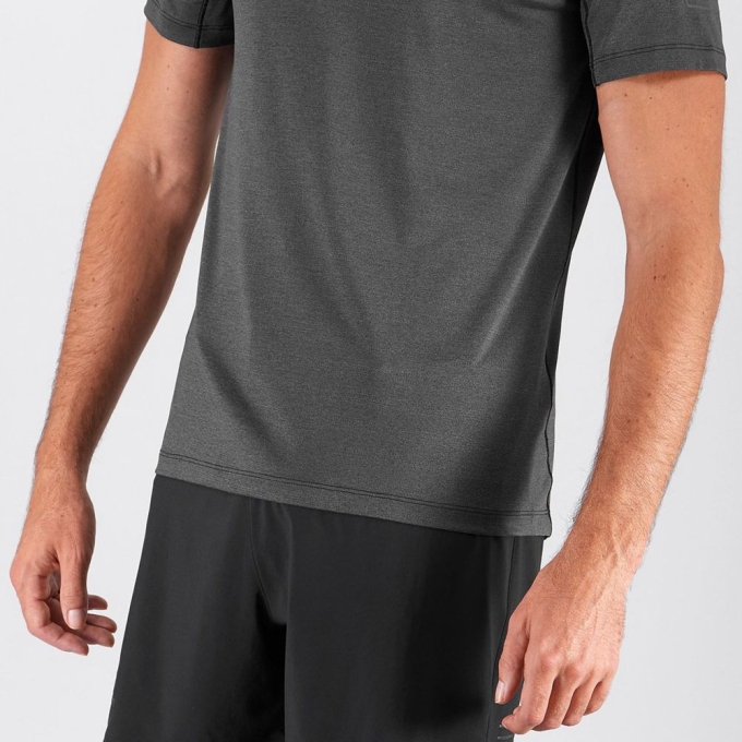 Black Salomon XA Men's Tops | AE-640DMFH