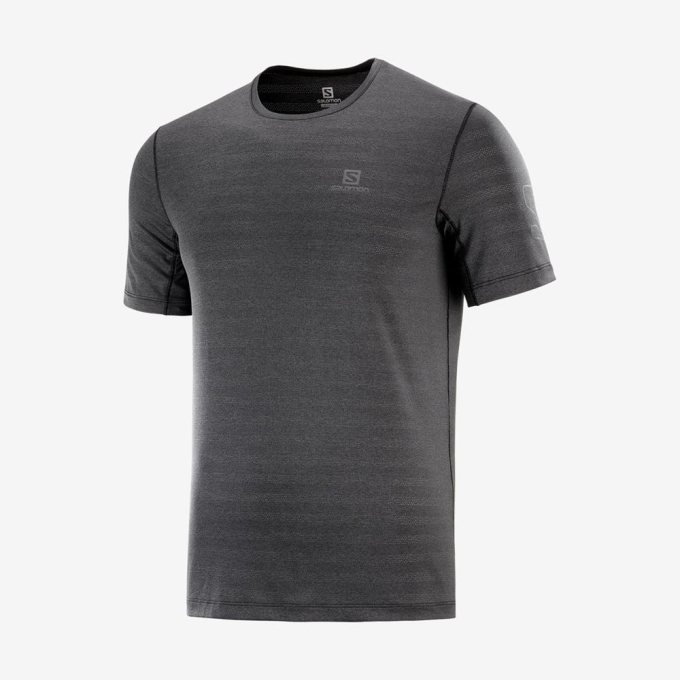 Black Salomon XA Men's Tops | AE-640DMFH