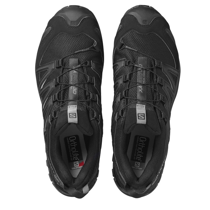 Black Salomon XA PRO 3D GTX Men's Trail Running Shoes | AE-916KSTC