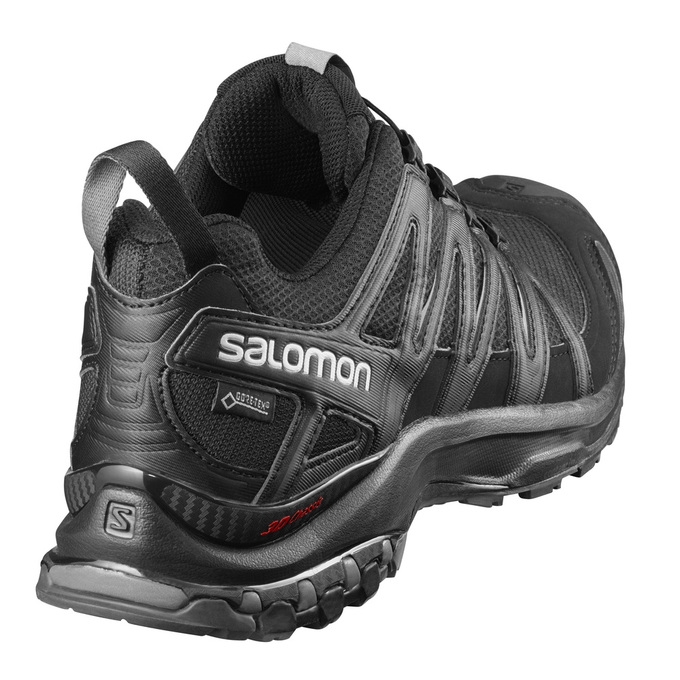 Black Salomon XA PRO 3D GTX Men's Trail Running Shoes | AE-916KSTC