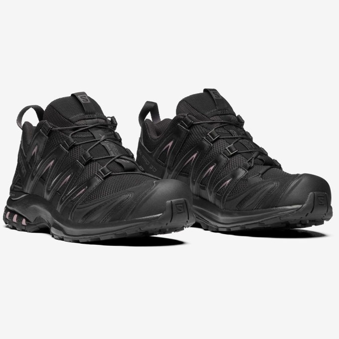 Black Salomon XA PRO 3D Men's Sneakers | AE-819TFJI