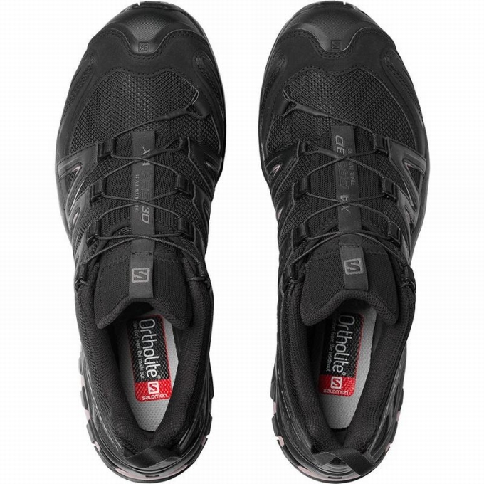 Black Salomon XA PRO 3D Men's Trail Running Shoes | AE-379NPZF