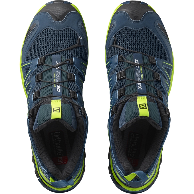 Black Salomon XA PRO 3D Men's Trail Running Shoes | AE-741JTZG