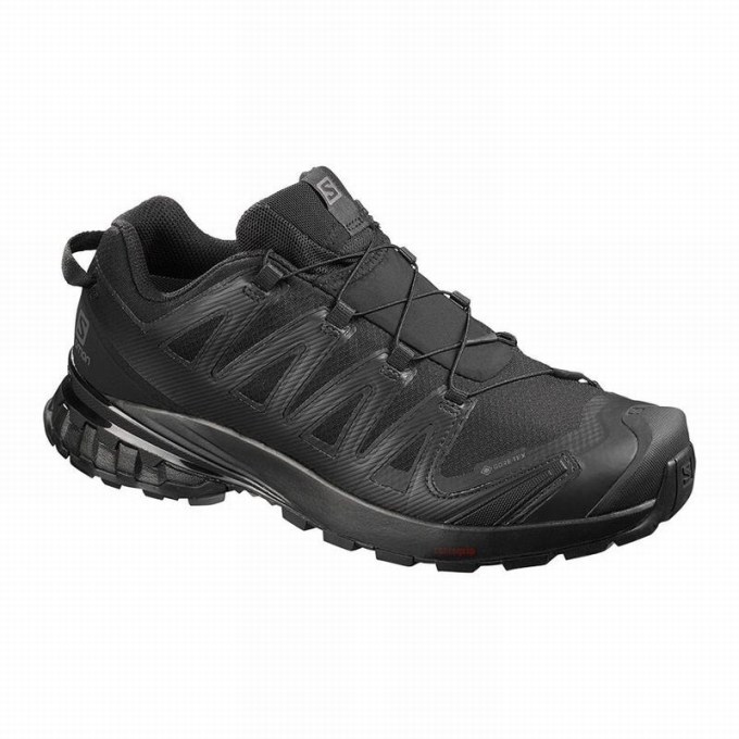 Black Salomon XA PRO 3D V8 GORE-TEX Men\'s Hiking Shoes | AE-534GARD