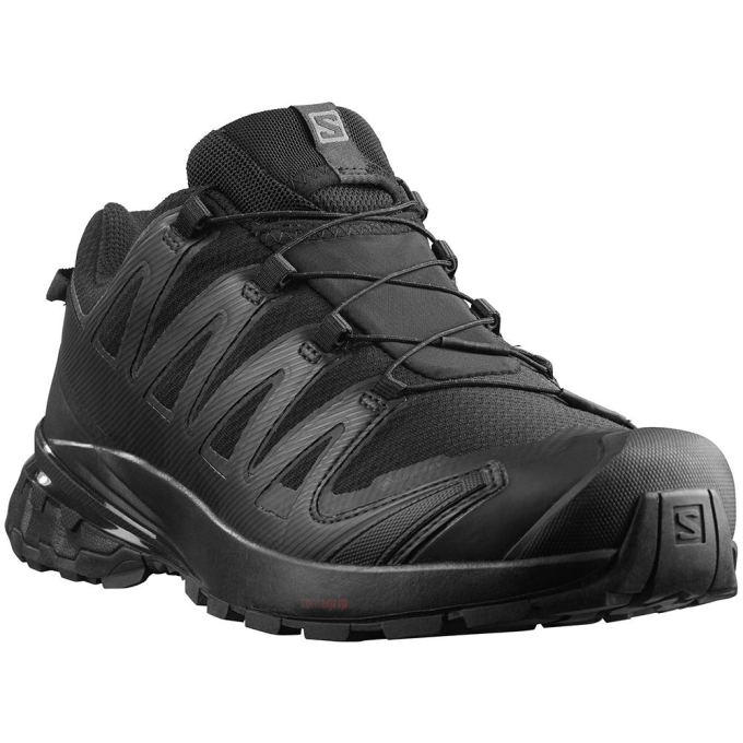 Black Salomon XA PRO 3D V8 GORE-TEX Men's Trail Running Shoes | AE-715VGNK