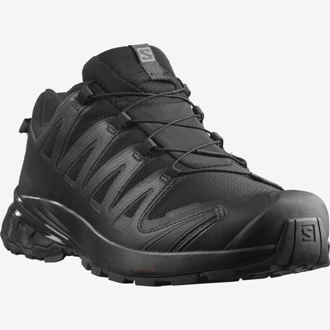 Black Salomon XA PRO 3D V8 GORE-TEX Men's Trail Running Shoes | AE-805RSWH