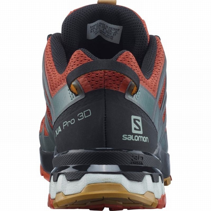 Black Salomon XA PRO 3D V8 Men's Hiking Shoes | AE-254XAGP