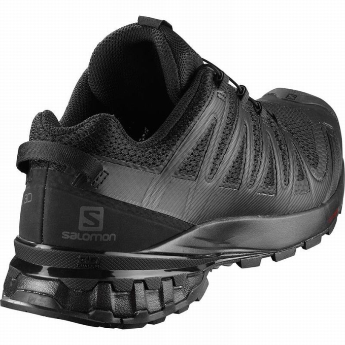 Black Salomon XA PRO 3D V8 Men's Hiking Shoes | AE-401RUOV