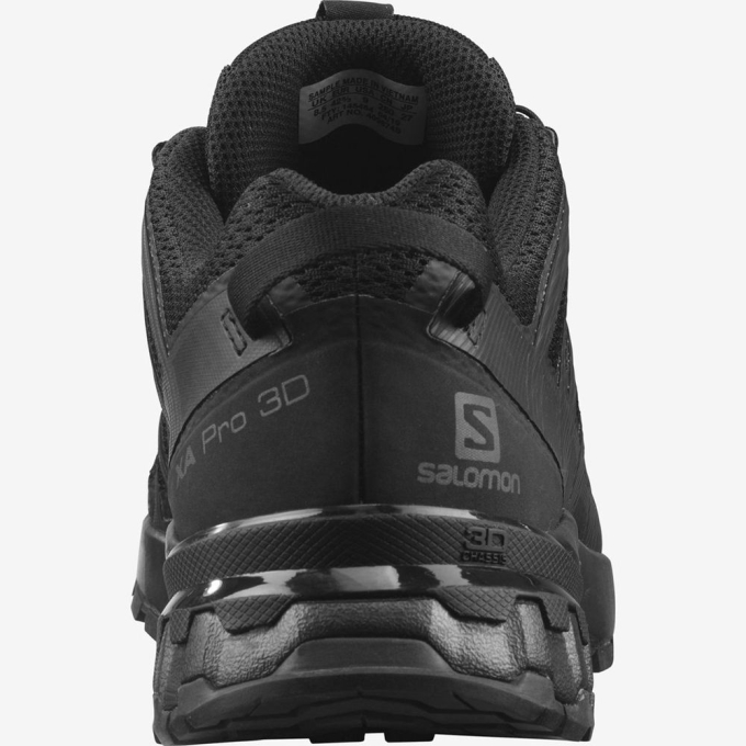 Black Salomon XA PRO 3D V8 Men's Hiking Shoes | AE-530NZLX