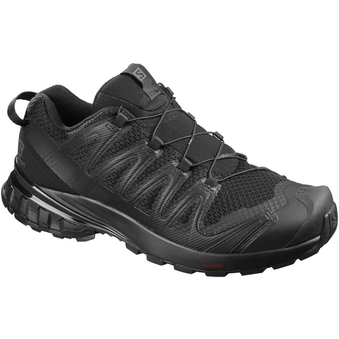 Black Salomon XA PRO 3D V8 Men's Trail Running Shoes | AE-324SQBI