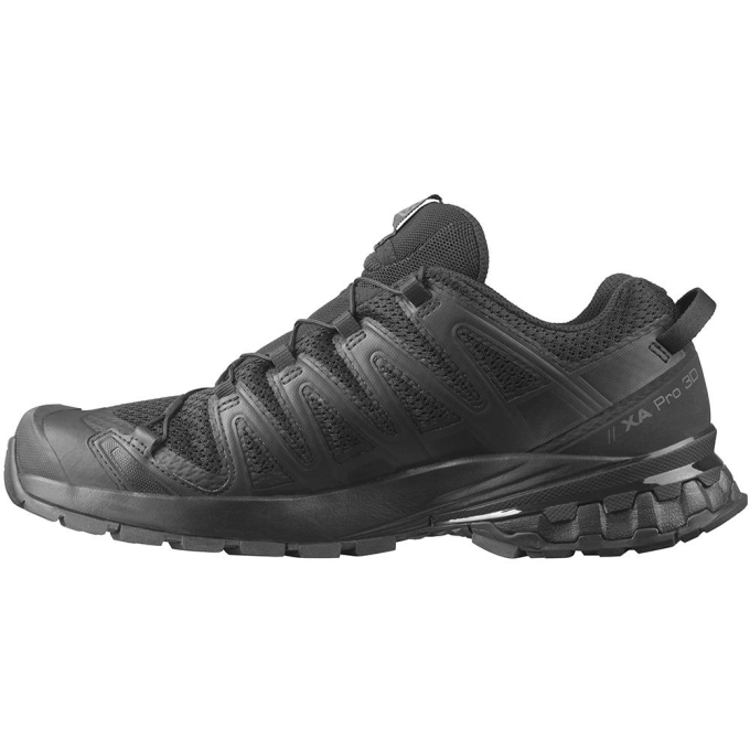 Black Salomon XA PRO 3D V8 Men's Trail Running Shoes | AE-324SQBI