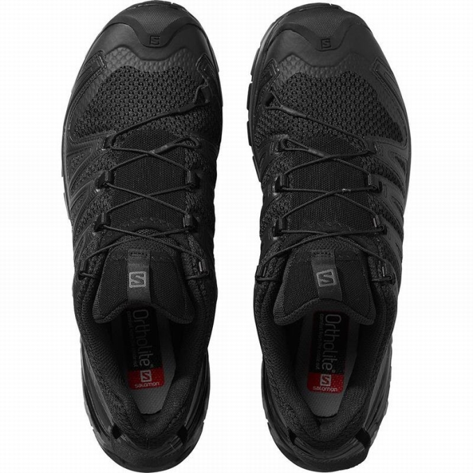 Black Salomon XA PRO 3D V8 Men's Trail Running Shoes | AE-418MCRN