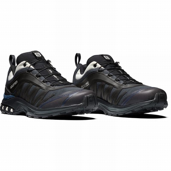 Black Salomon XA-PRO FUSION ADVANCED Men's Trail Running Shoes | AE-582SMON