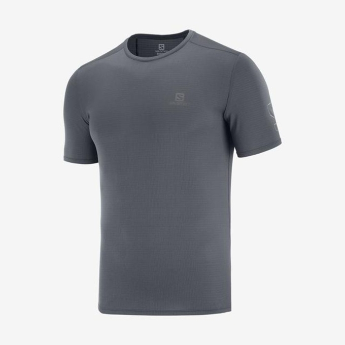 Black Salomon XA TRAIL Men's Tops | AE-429QBZP