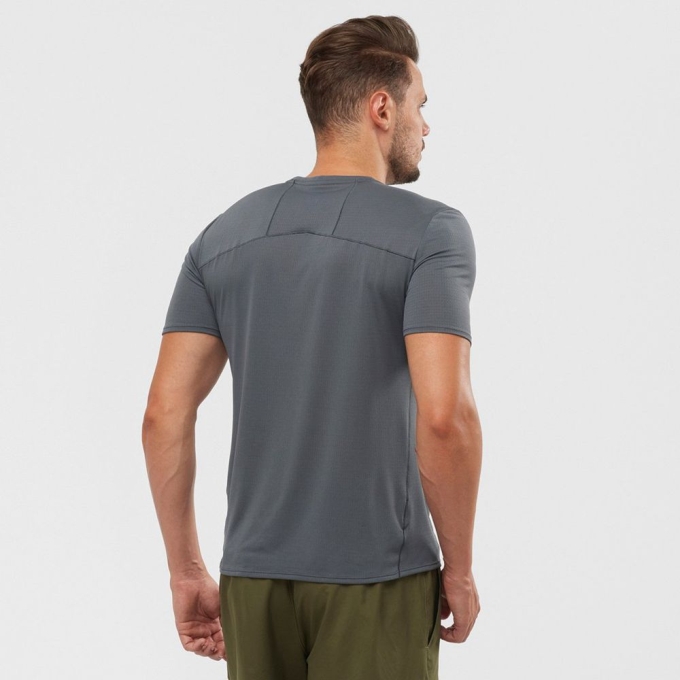 Black Salomon XA TRAIL Men's Tops | AE-429QBZP