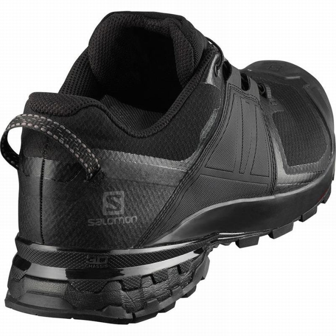 Black Salomon XA WILD GORE-TEX Men's Trail Running Shoes | AE-918AEFL