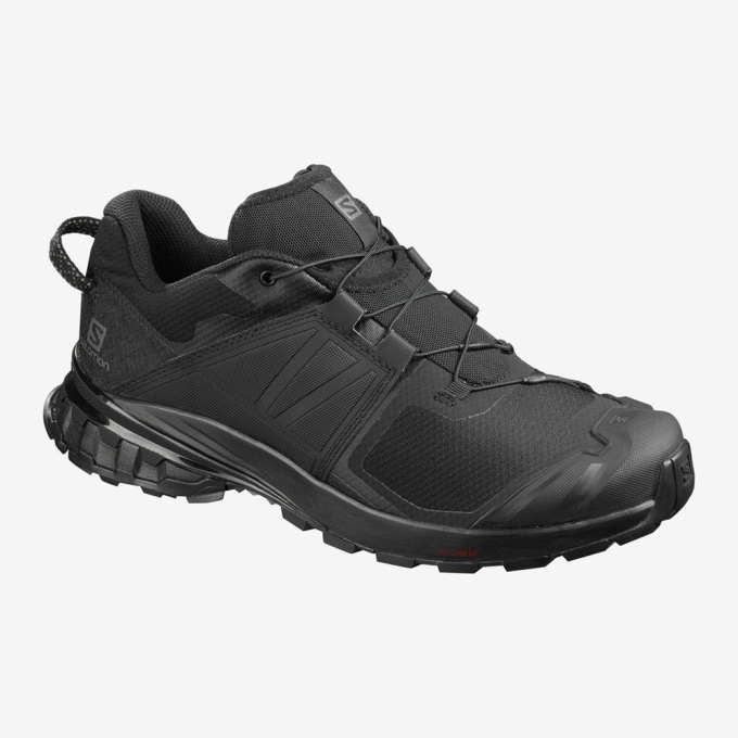 Black Salomon XA WILD Men's Hiking Shoes | AE-759BNIU