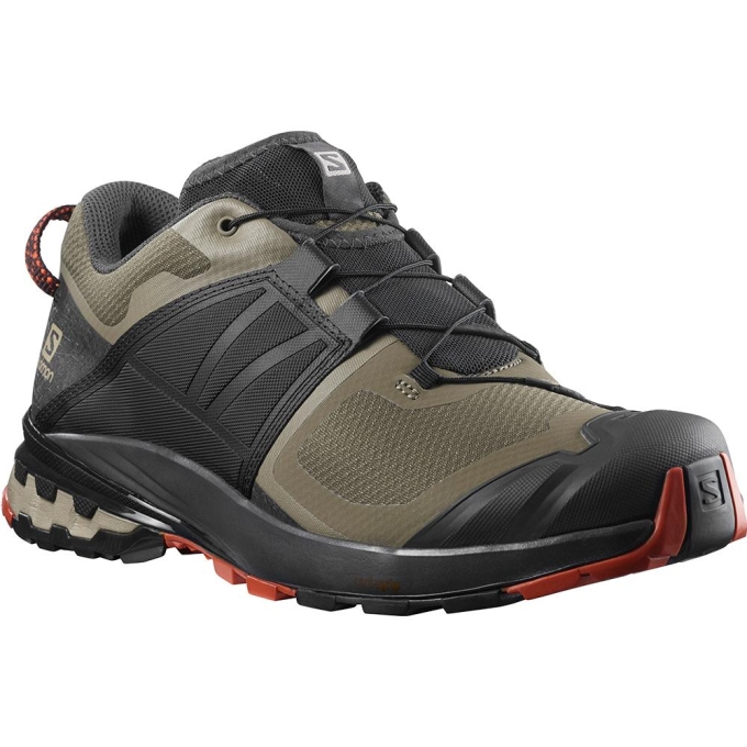 Black Salomon XA WILD Men's Trail Running Shoes | AE-936EJCW