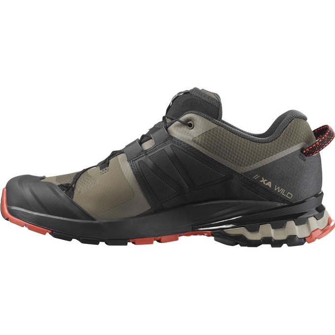 Black Salomon XA WILD Men's Trail Running Shoes | AE-936EJCW