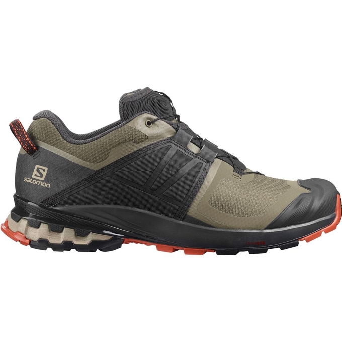 Black Salomon XA WILD Men\'s Trail Running Shoes | AE-936EJCW