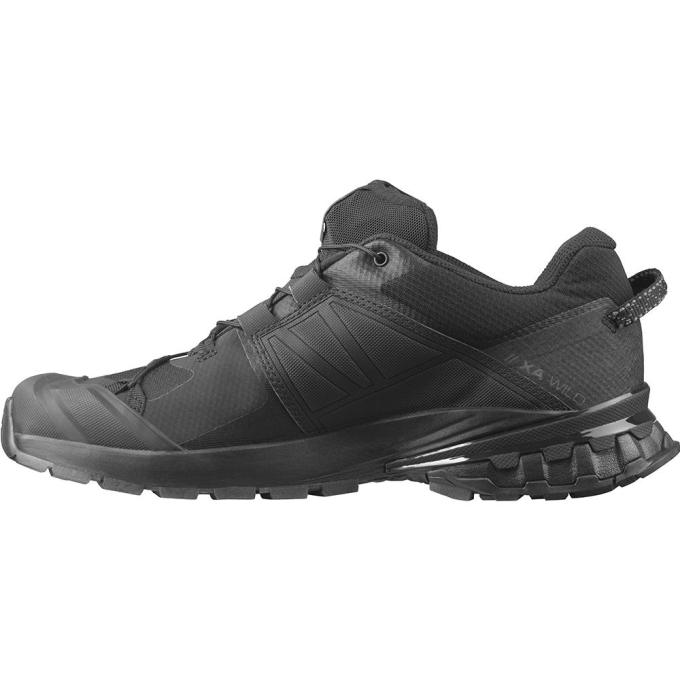 Black Salomon XA WILD Men's Trail Running Shoes | AE-946CKFV