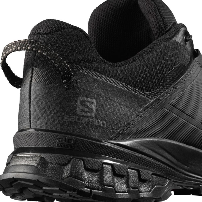 Black Salomon XA WILD Men's Trail Running Shoes | AE-946CKFV