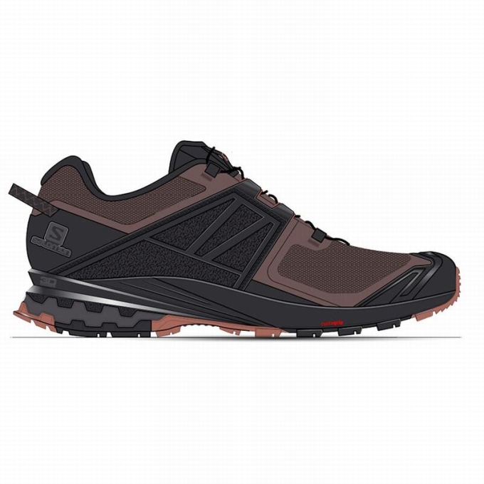 Black Salomon XA WILD Women's Trail Running Shoes | AE-129RSPM