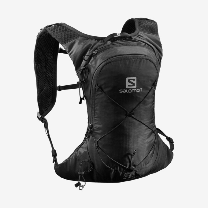 Black Salomon XT 6 Men\'s Packs | AE-592RNBV