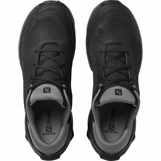 Black Salomon X REVEAL Men's Hiking Shoes | AE-476QZBH