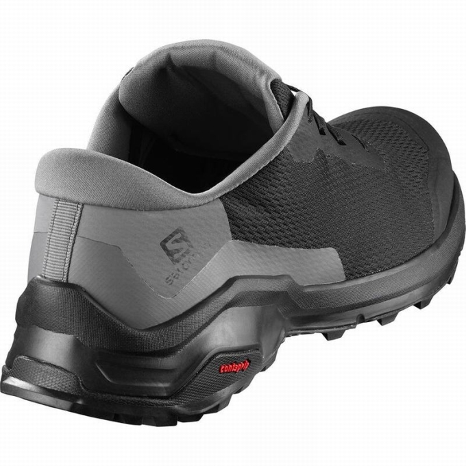 Black Salomon X REVEAL Men's Hiking Shoes | AE-476QZBH