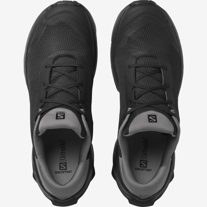 Black Salomon X REVEAL Men's Hiking Shoes | AE-821XIRJ