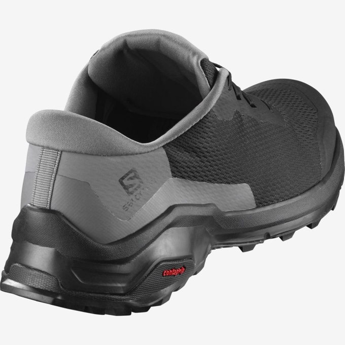 Black Salomon X REVEAL Men's Hiking Shoes | AE-821XIRJ