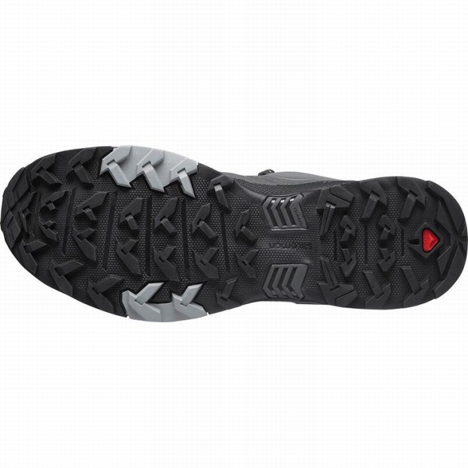 Black Salomon X ULTRA 4 GORE-TEX Men's Hiking Shoes | AE-152UZQV