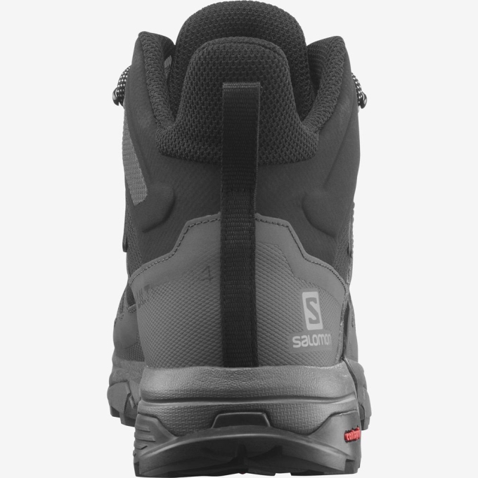 Black Salomon X ULTRA 4 MID GORE-TEX Men's Hiking Boots | AE-513VLFT