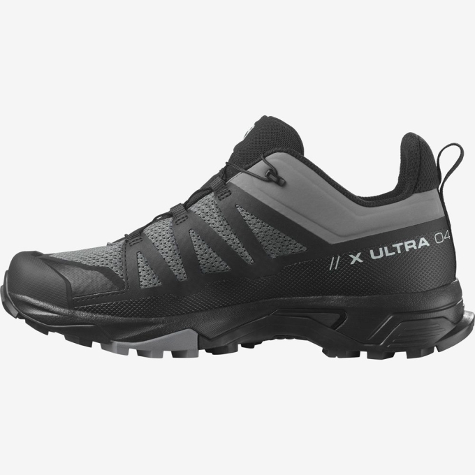 Black Salomon X ULTRA 4 Men's Hiking Shoes | AE-680LCOH