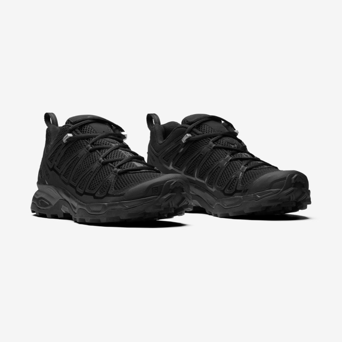 Black Salomon X-ULTRA Men's Sneakers | AE-471LHFW