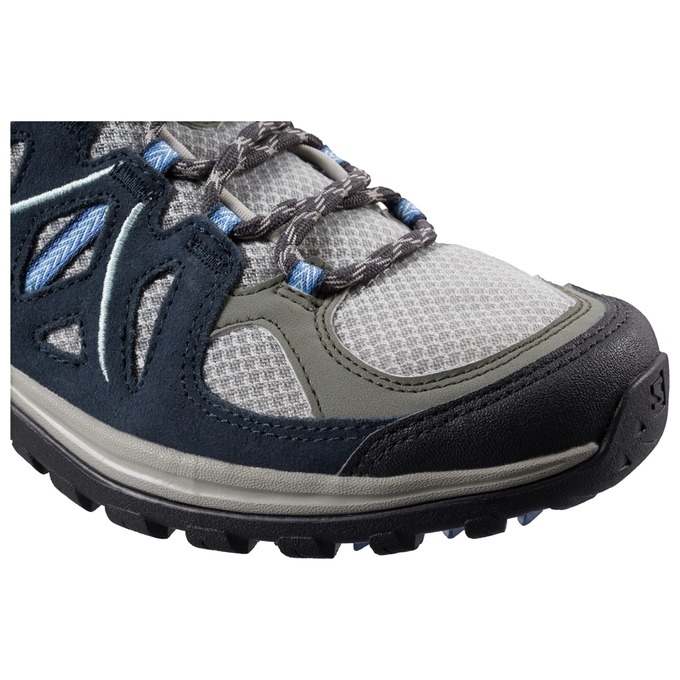 Black / Silver Salomon ELLIPSE 2 AERO W Women's Hiking Shoes | AE-246LKTO