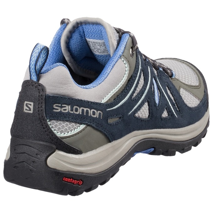 Black / Silver Salomon ELLIPSE 2 AERO W Women's Hiking Shoes | AE-246LKTO