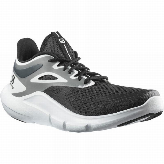 Black / White Salomon PREDICT MOD Women's Road Running Shoes | AE-324YGXH