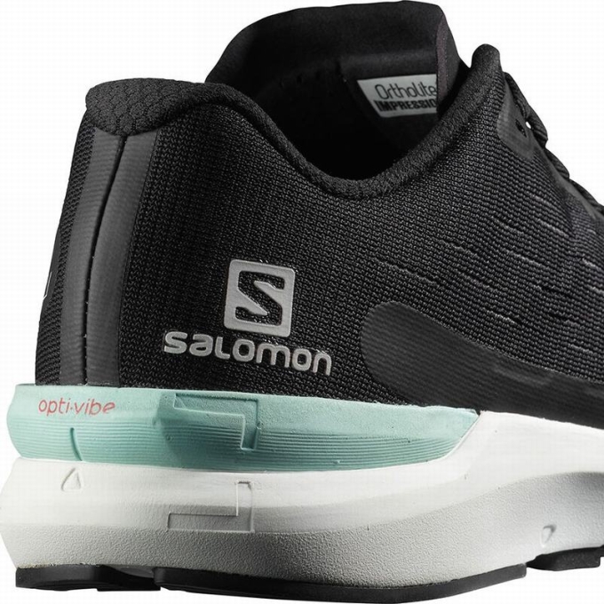 Black / White Salomon SONIC 3 BALANCE W Women's Running Shoes | AE-876QCSG