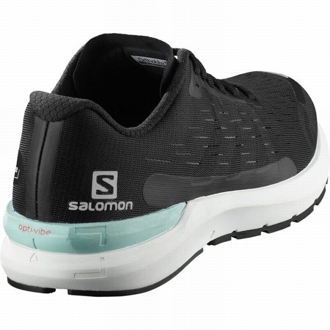 Black / White Salomon SONIC 3 BALANCE W Women's Running Shoes | AE-876QCSG