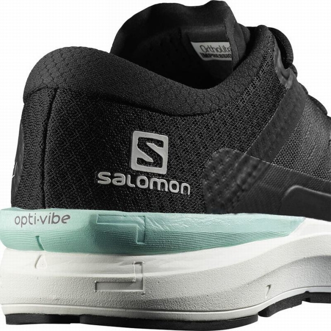 Black / White Salomon SONIC 3 CONFIDENCE W Women's Running Shoes | AE-359LUEQ