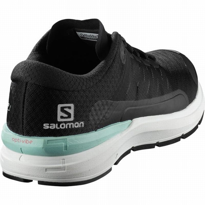 Black / White Salomon SONIC 3 CONFIDENCE W Women's Running Shoes | AE-359LUEQ