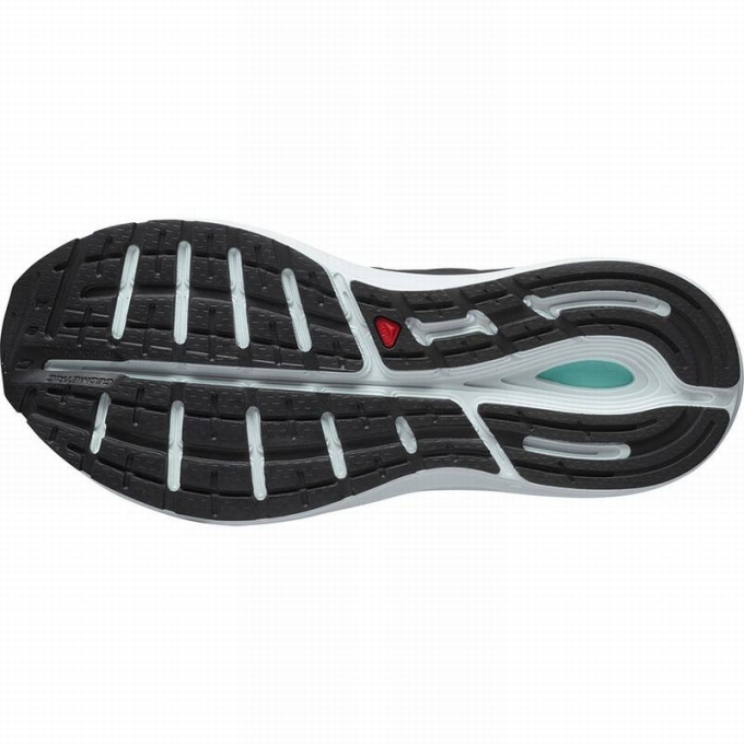 Black / White Salomon SONIC 4 CONFIDENCE Women's Road Running Shoes | AE-329SGWK