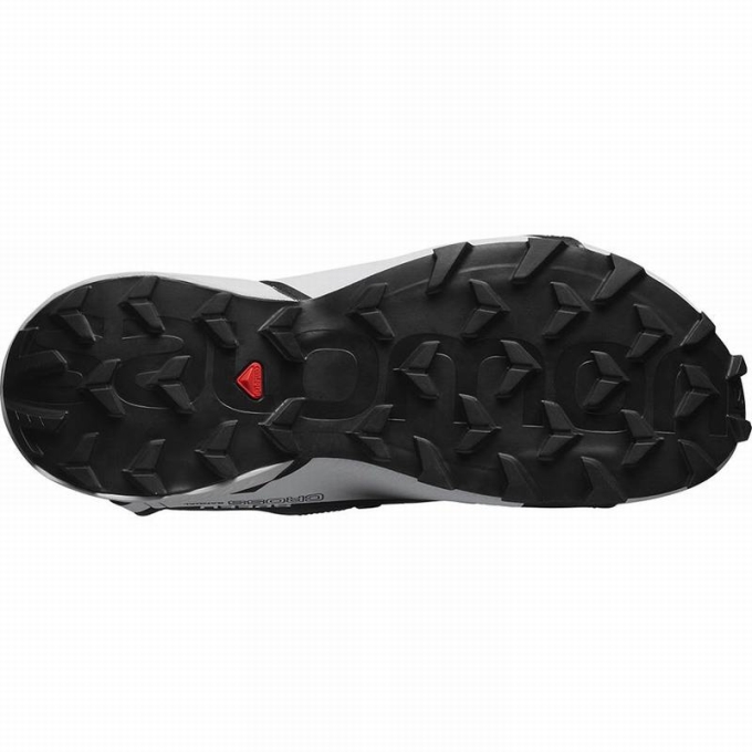 Black / White Salomon SPEEDCROSS Women's Sandals | AE-915ZCOB