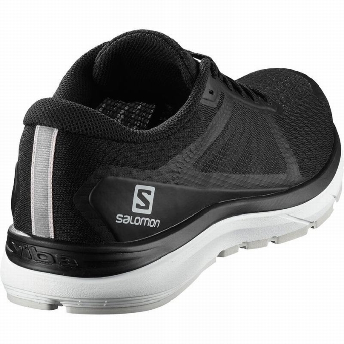 Black / White Salomon VECTUR Men's Running Shoes | AE-830XRQE